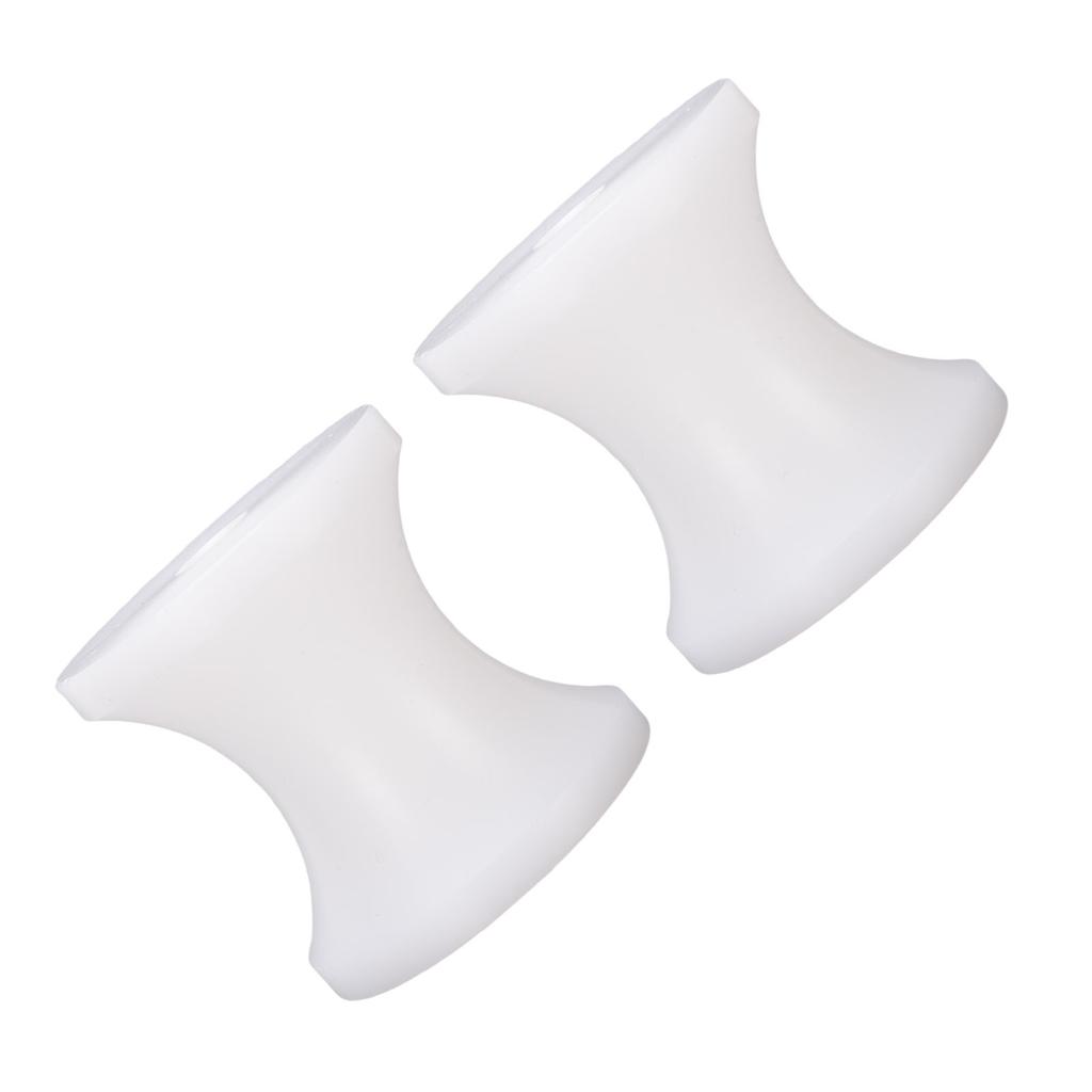 2PCS Boat Trailer Roller White Bow Boat Roller Nylon Bow Stop Marine Trailer Roller for Yachts