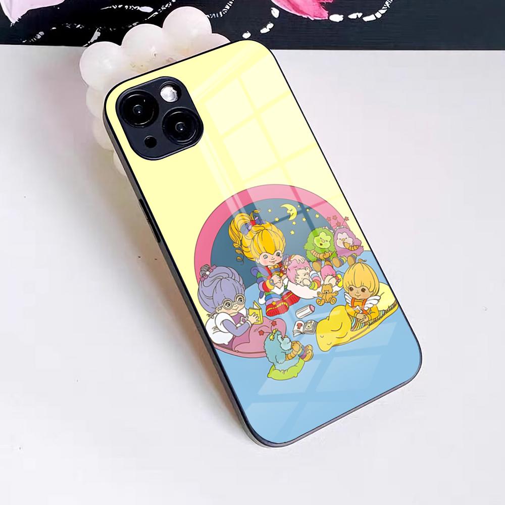 

Rainbows B-Brite Phone Case For IPhone 17 Pro Max 16 15 14 Pro Max 13 11 X Xs Xr 8 7Plus Glass Cover iPhone 14 Pro Max