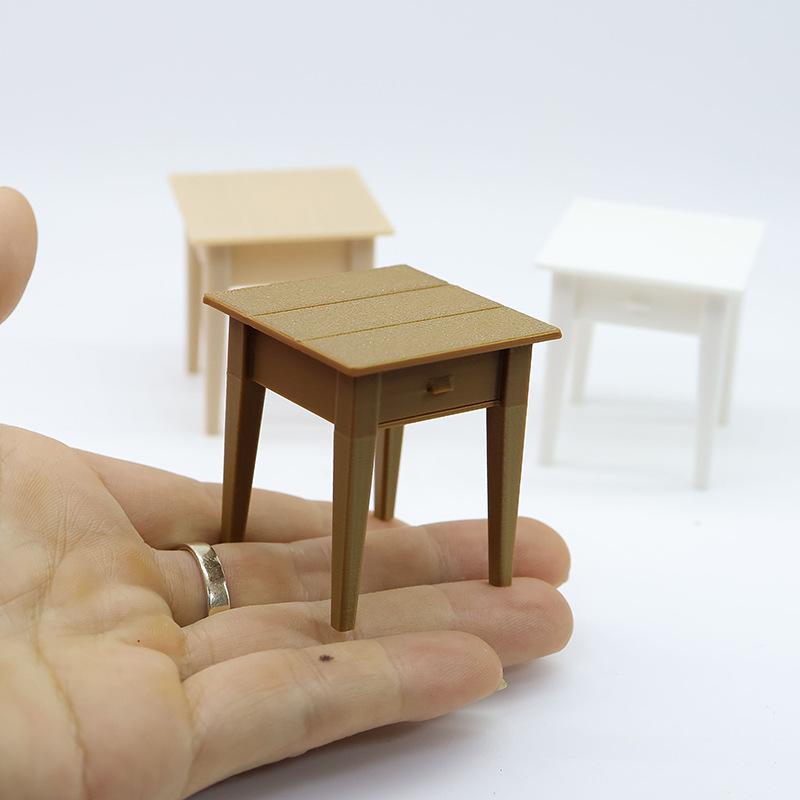 1 Stück Mini-Schrank-Ornament Neu 1:12 Puppenhaus Miniatur Nachttisch Möbel Modell Dekor Puppenhaus Zubehör
