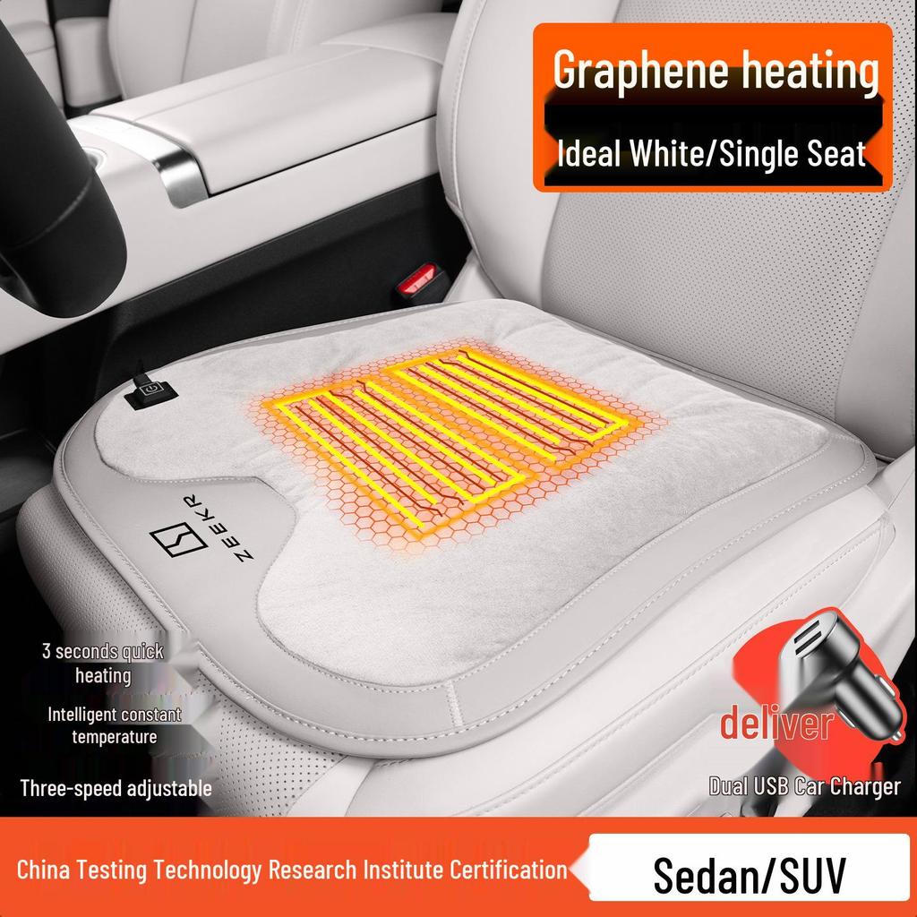Zeekr Heated Flannel Seat Cushion for Models 001/009/X/007