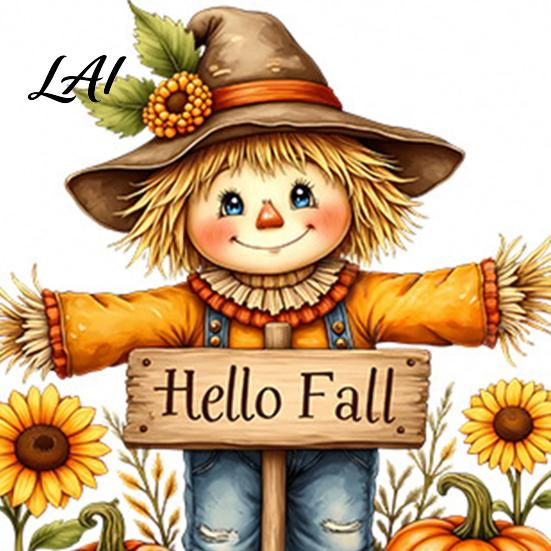 Autumn Window Clings Maple Leaf Pinecone Scarecrow Pumpkin Static Clings Waterproof PVC Seasonal Party Supplies Glass Stickers Removable Decals for