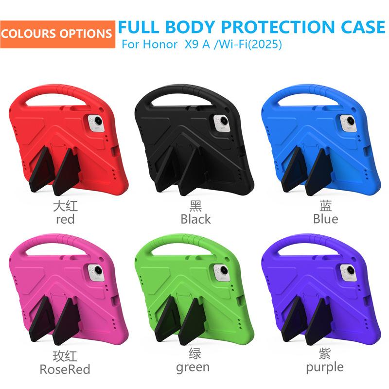 Suitable for Honor X9a(2025) tablet protective case, children's portable anti-fall stand protective cover