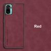 Luxury PU Leather Case For Xiaomi Redmi Note 9 9S 10S 11S 10 11 Pro Plus Cover Silicone Phone Case For Redmi Note 9T 10T 11T