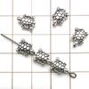30-Piece Antique Silver Ocean-themed Spacer Beads & Charms Set for DIY Jewelry