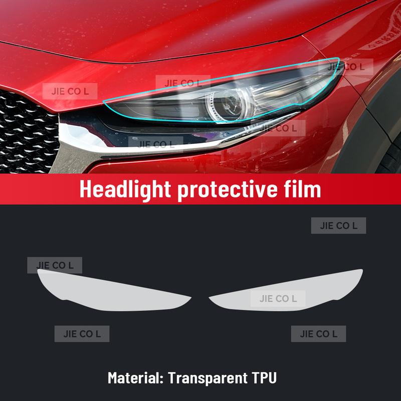 Anti-scratch Car Interior Center Console Media Dashboard Navigation TPU Protector Film For MAZDA CX-30     2024