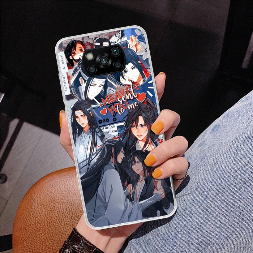 Mo Dao Zu Shi MDZS Manga Phnoe Case for Xiaomi Poco X5 X6 X7 Pro X4 Gt F7 Ultra M8 M7 Redmi 15C 15 13C 13 12C 12 Unique Cover Co
