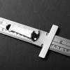 Feeler Gauge Stainless Steel Tapered Ruler Measuring Tool Taper Welding Gauge Gap Gauge Depth Ruler