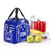 Custom Zob Zeta Phi Beta Greek Letter Insulated Lunch Bags for School Office Leakproof Thermal Cooler Bento Box Women Children