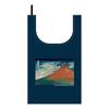 Steadfast Katsushika Hokusai Eco Fine Clear 5622 Bag, Breeze, Weather, Gusset, Navy,