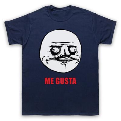 Me Gusta Meme Rage Comic Funny Face Awkward Mens And Womens T-Shirt