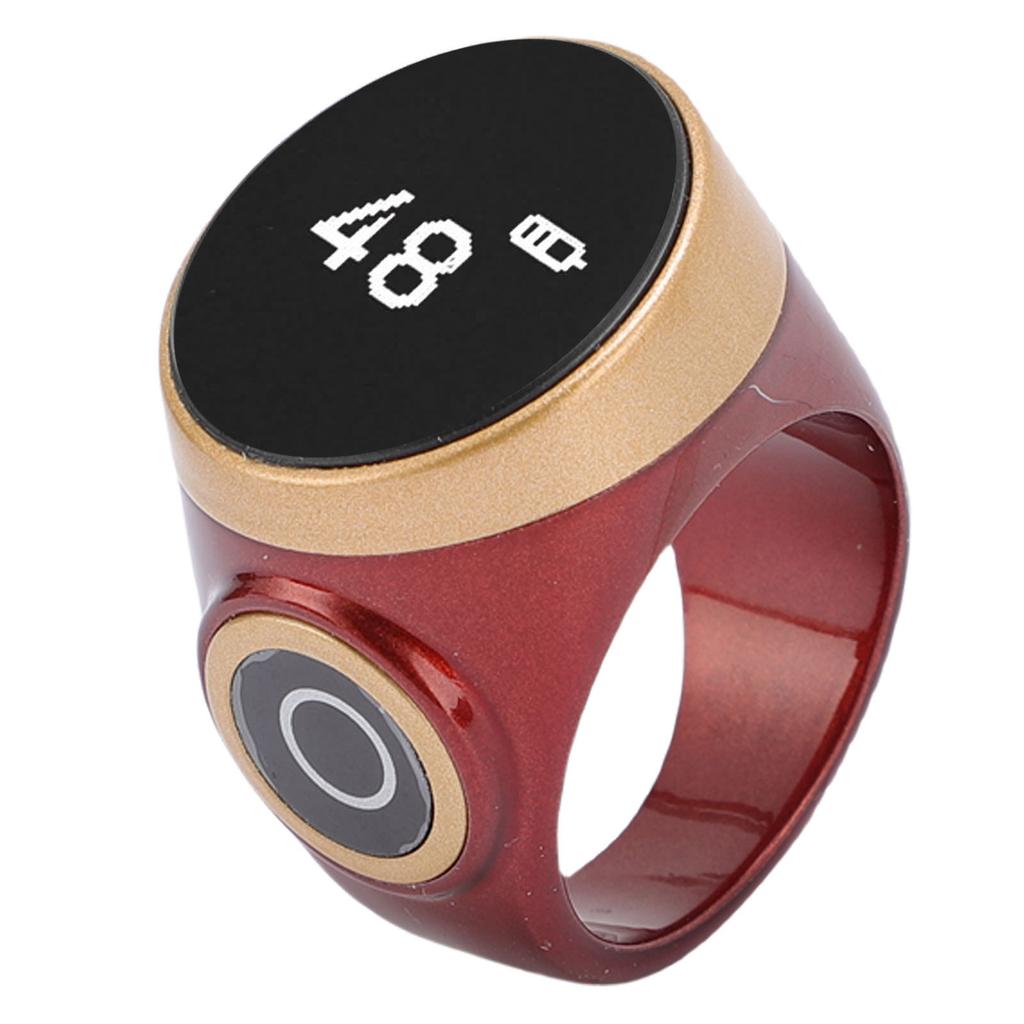 Smart Ring Counter Digital LCD Screen Electronic Finger Ring Counter Touch Control Water Proof