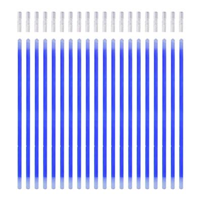 200 Disposable Blue Glow 20cm Glow Sticks with Extension Perfect for Summer School Cultural Fireworks and Nightlife Sticks, Slim, Long, Glow-Up