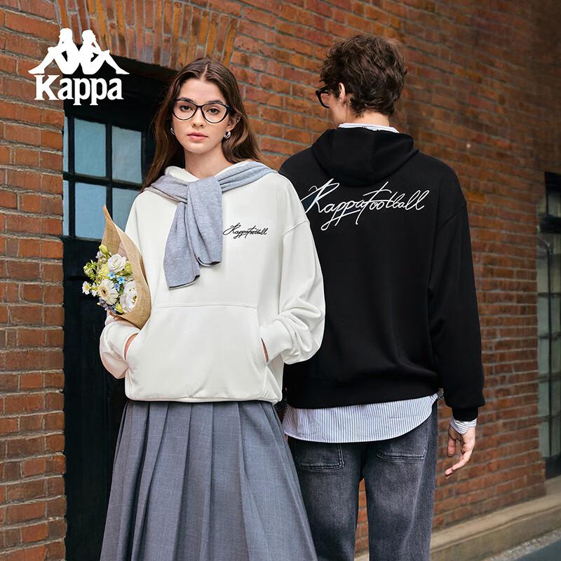 Kappa Unisex Embroidered Hooded Pullover Sweatshirt