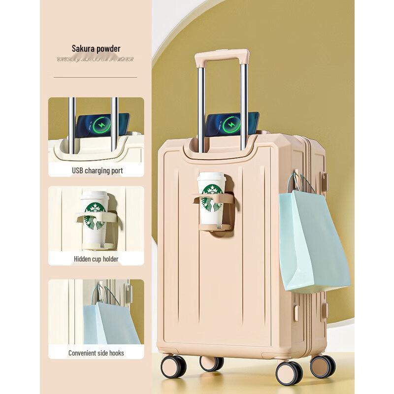 Oumanfei Hardside Spinner Suitcase 22 Inch