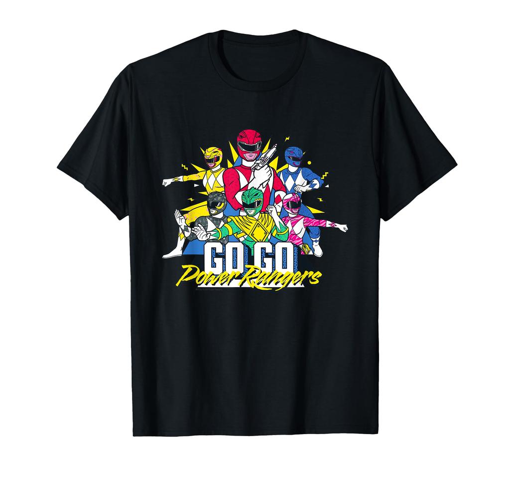 Power Rangers Go Go Retro 90s T-Shirt