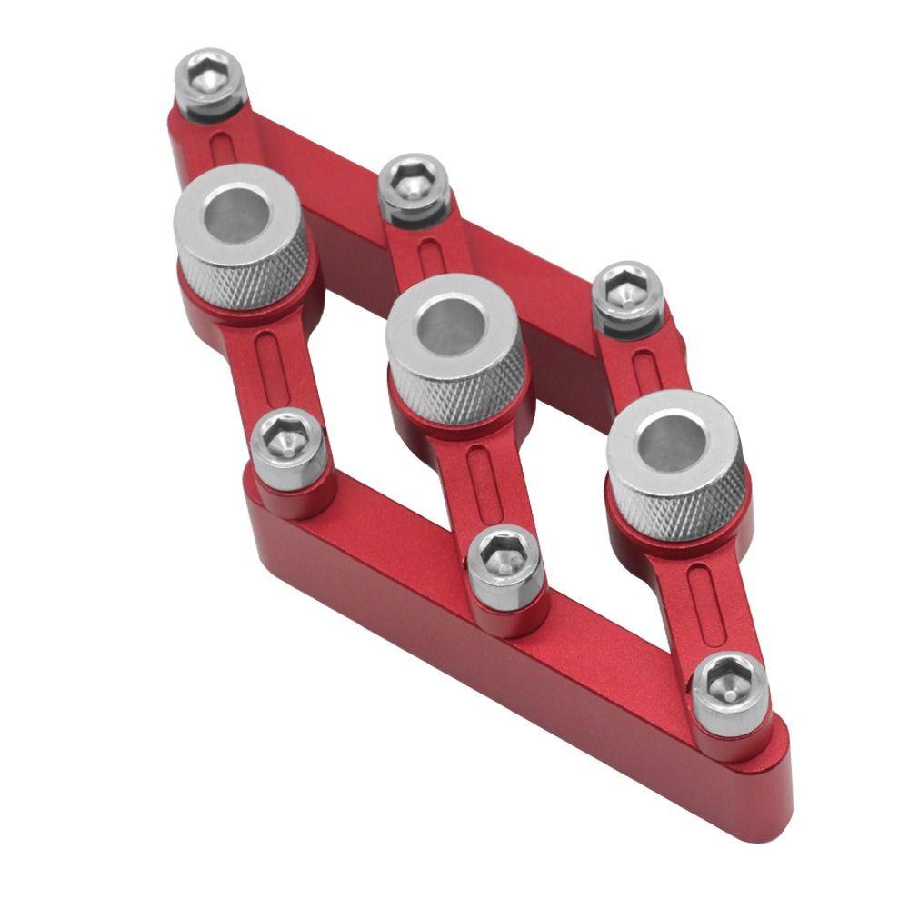 Three-in-One Design Self Centering Dowelling Jig Dowel Hole Positioner Locator  Woodworking Joinery