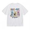 Women's Fashion Soft Breathable Classic T-Shirt Eggs Ray Vision Bunnies Tee