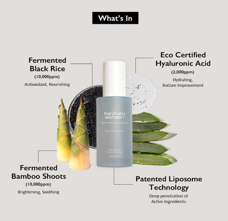 HARUHARU WONDER Black Rice Hyaluronic Essence 50ml
