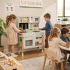 Cuisine en bois pour enfant - GINGER HOME - GINGER HOME - Plaque électronique - Micro-ondes électronique - Évier et accessoires