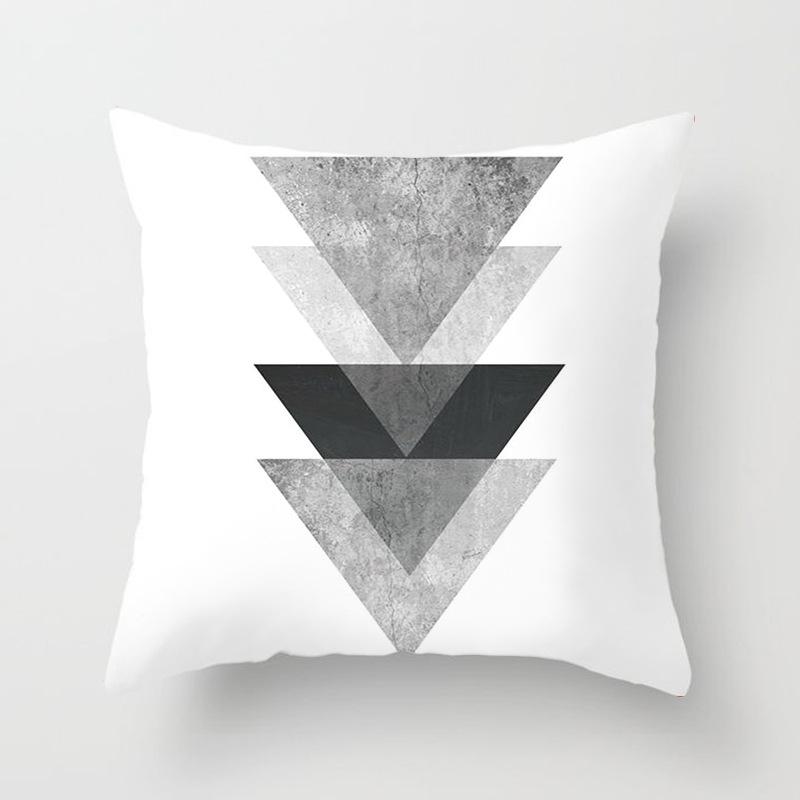 2025 Hot Sale Modern Geometric Abstract Sofa Pillow Cover