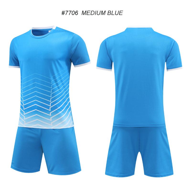 New Jerseys Football Uniforms Shirts Team Training Futsal Sportswear Kit Training Football Shirt