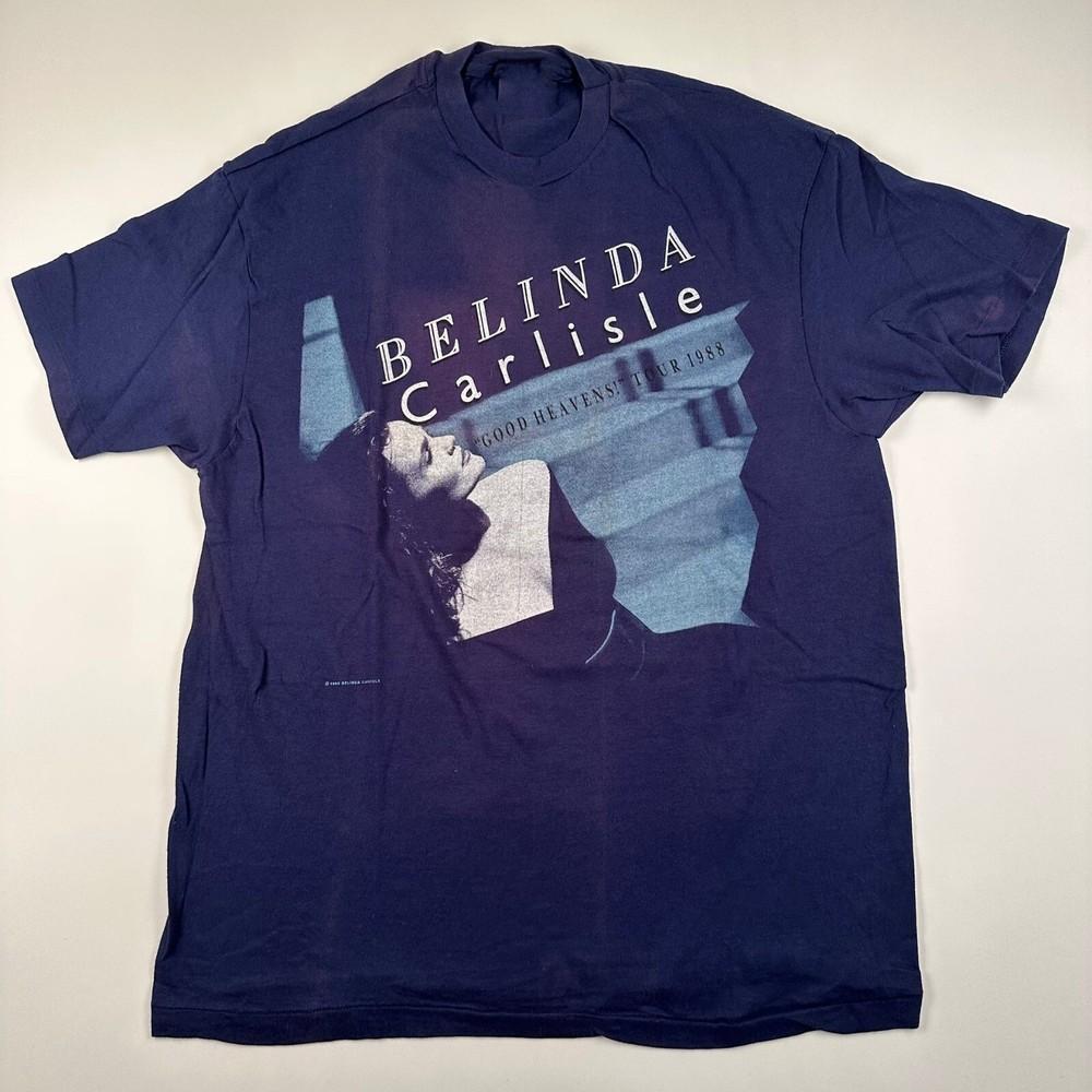 Vintage 1988 Belinda Carlisle Shirt Reprint Black Size S To 5XL Unisex T-Shirt S