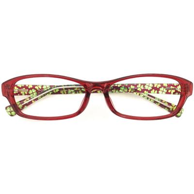 Super Blue Light Cut Blue Light UV Clover Shape Blue Light UV UV Fashion No Red Glasses, 94% Cut, 99% Cut, Square, Pattern, Memory, Lightweight,
