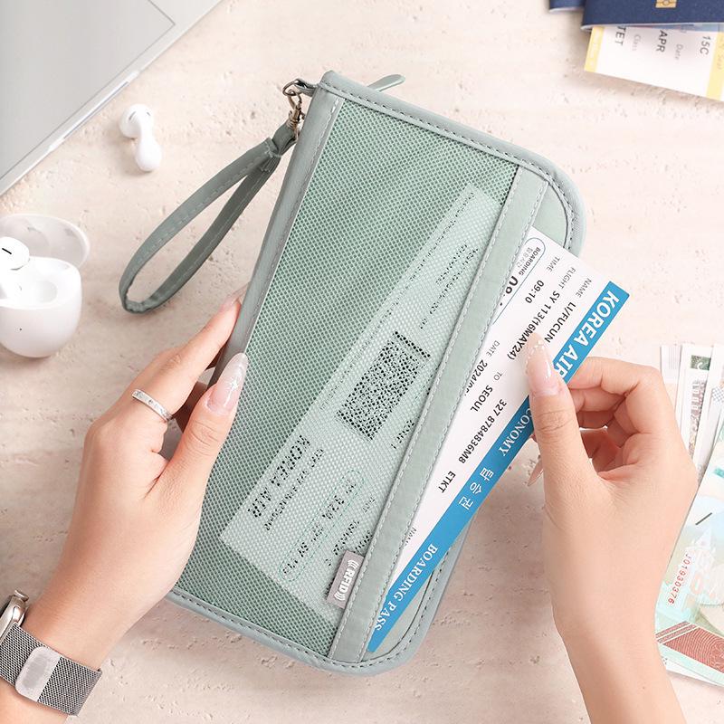 Anti-Theft Passport Holder: Men's Premium Multi-Functional Travel Bag