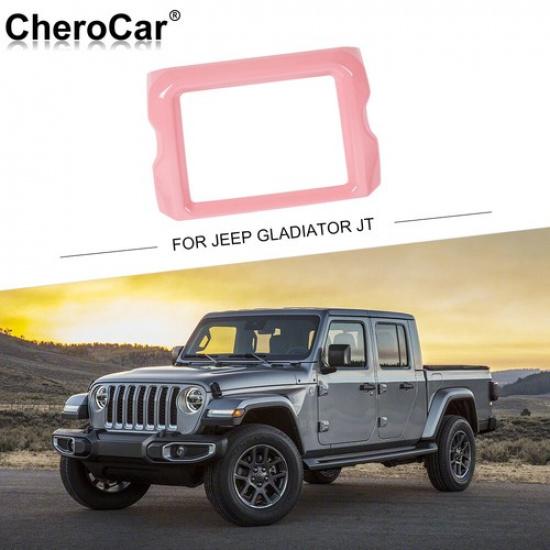 8.4  GPS Navigation Panel Cover for Jeep Wrangler JL JT Rubicon Parts Interior