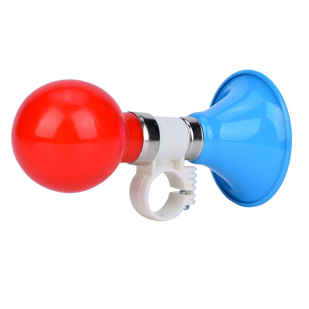 Metal Rubber Loud Children   Kids Bike Horn Warning   for Boys Girls Accessory (Red)