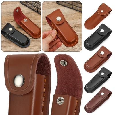 Knife Sheath Holster Pocket Hunt Flashlight Case Belt Loop Case Camp Outdoor Carry Fold Knife Tool