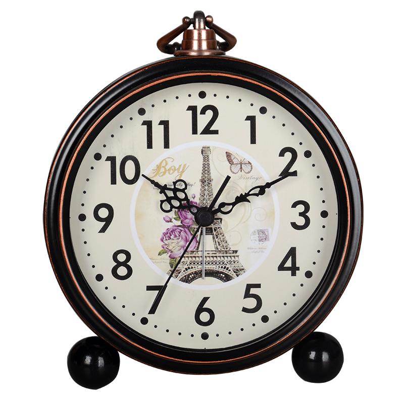 Hense Silent Retro Desk Alarm Clock