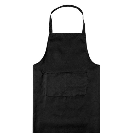 Pure Color Halter Sleeveless Pocket Housework Kitchen Cooking BBQ Work Apron