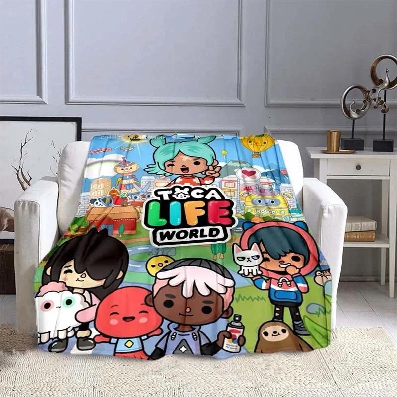 Toca Bocas Coperta Plaid Coperta per Bambini Cartone Animato Gioco Coperta in Pile Morbida Copertura Calda Coperte per Letti Divano Viaggio