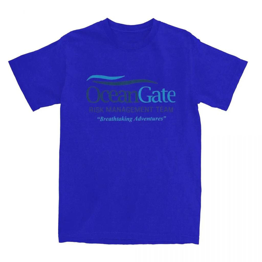 Funny OceanGate Risk Unisexagement Breathtaking Adventures T-Shirt Unisex Women Round Neck Cotton Tees Graphic Clothing