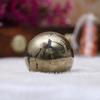 Crocon Goldener Pyrit Kristallkugel mit Metallständer Edelsteinkugel Heilkugel Skulptur Figur Für Feng Shui Wahrsagerei Wohndekor Foto