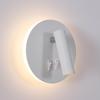 Multicolor LED Wall Lamp with Rotatable Head - Modern Atmosphere Spotlight for Bedroom