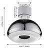 Adjustable Universal External-thread Faucet Splash-proof Tap Bubble Nozzle  Bathroom
