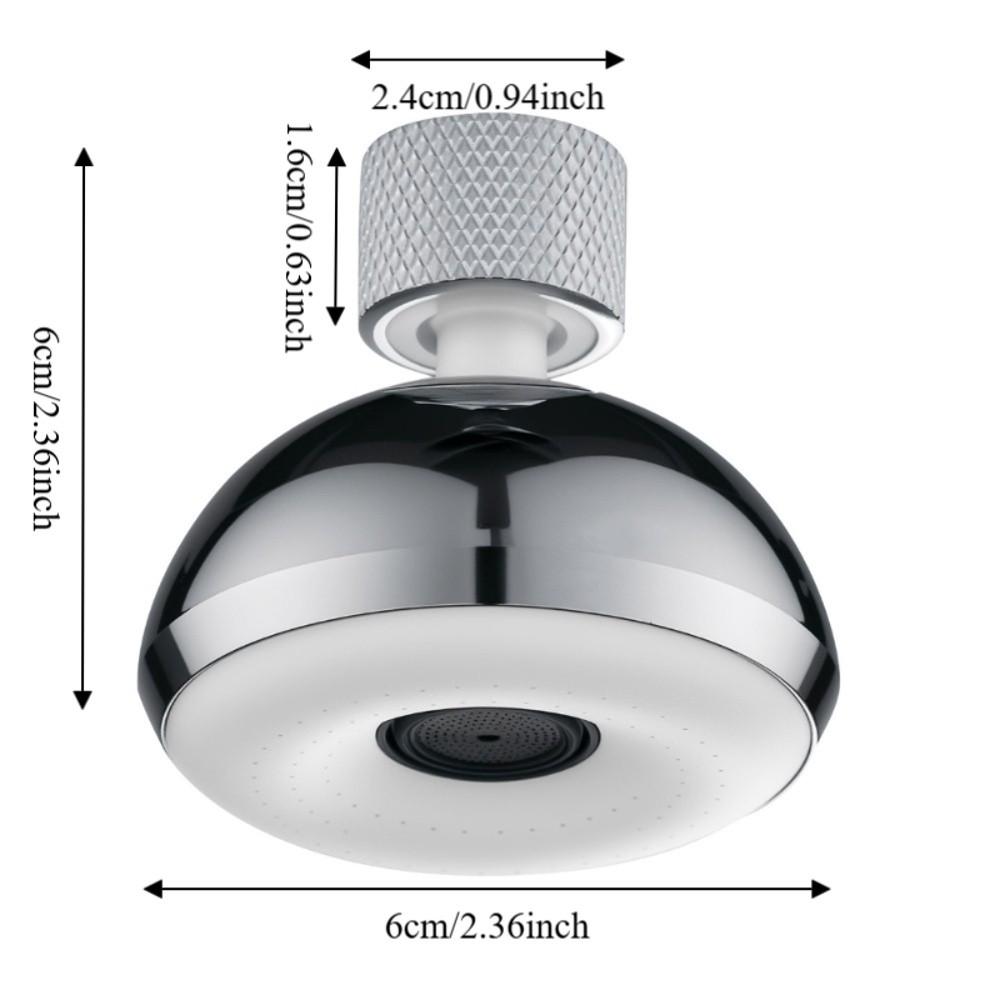 Adjustable Universal External-thread Faucet Splash-proof Tap Bubble Nozzle  Bathroom