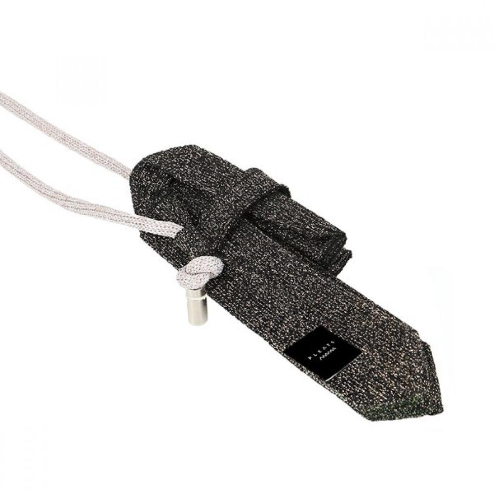 Pleatsmama Glitter Black Nano Back