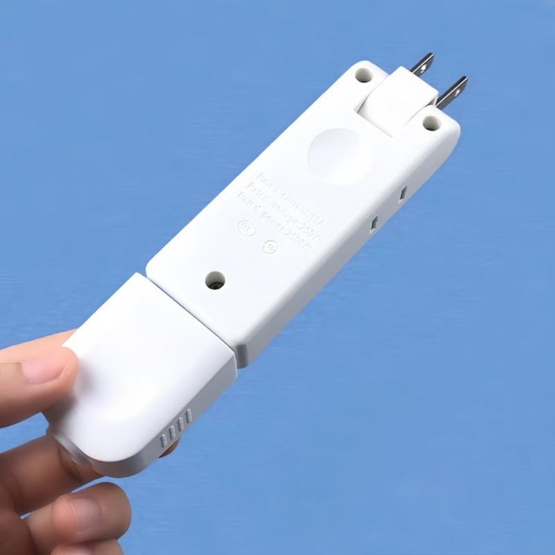 Wall Outlet Extension Electrical Socket 180 Degree Plug Adapter Mexico Canada Travel Adapter Portable Power Adapter