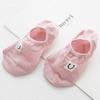 5 Pairs/lot Women Socks Candy Color Small Animal Cartoon Pattern Boat Socks Casual Girl Funny Socks