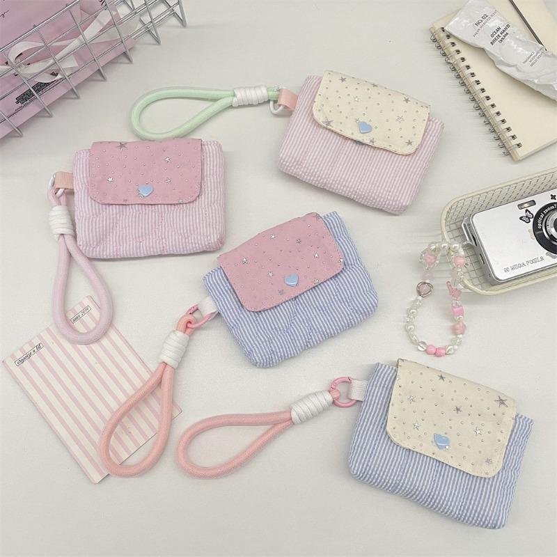 Cute Stars Storage Bag Makeup Bag Menstrual Towel Bag Small Wallet Travel Storage Bag
