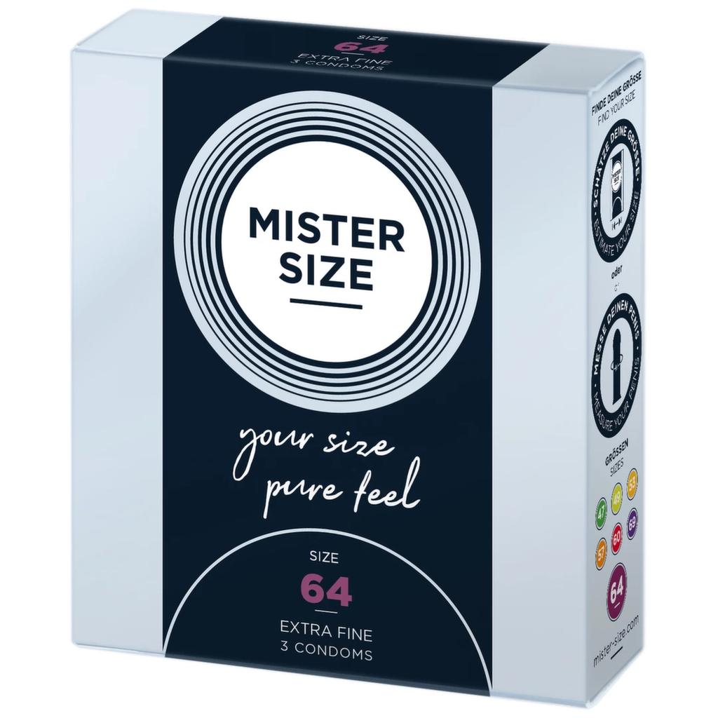 Condoms - Mister Size 64 mm (3 pcs)