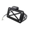 Easy To Install Side License Plate Bracket Sturdy Design Accessories for Vintage Motorcycle, Compliant with Traffic Laws