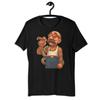 Chicano Cartoon Gangster T-Shirt Snake Tattoo Cigar Street Style Tee