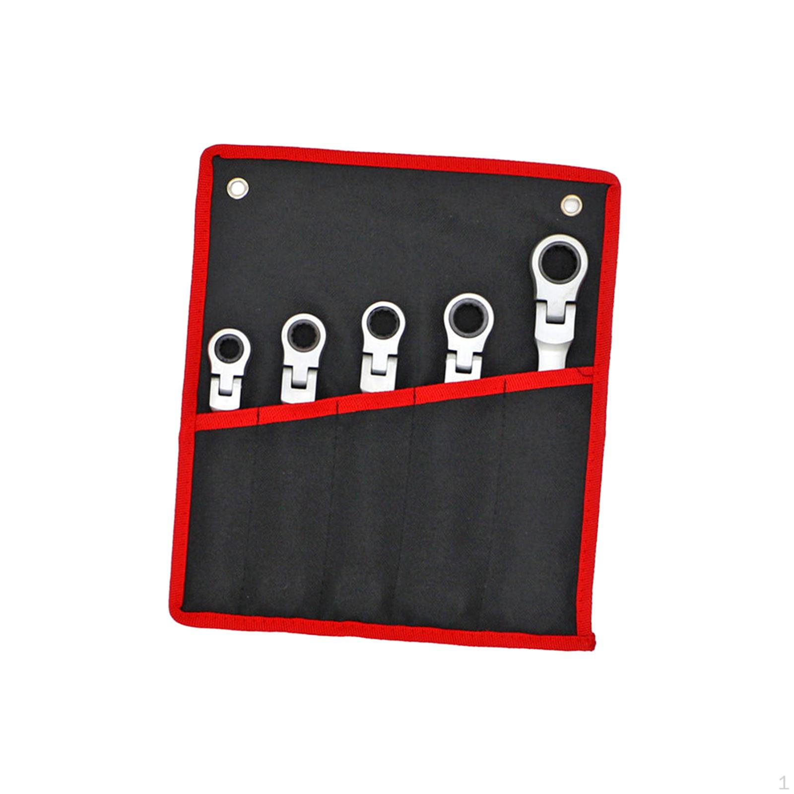 

2pcs Metric Combination Ratchet Wrenches, Ratcheting Wrench, 72 Tooth Gears Set of 5