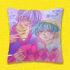 Federa Cuscino Decorativo Saja Boys D-Demon H-Hunters Quadrata Per 45x45cm 40x40cm 55x55cm 50x50cm 30x30cm Federa Cuscino Auto