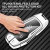 Car Metal Leather Remote Key Case Cover Ford Fusion Mondeo Mustang F-150 Explorer Edge 2015-2018 Car Key Protection Accessories