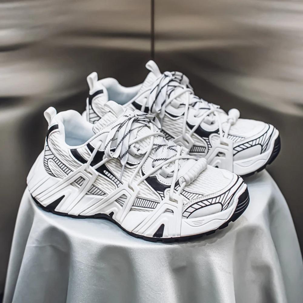 Trendy Low-top Dad Shoes Casual Sneakers2025Summer Breathable Season Comfortable Sneaker